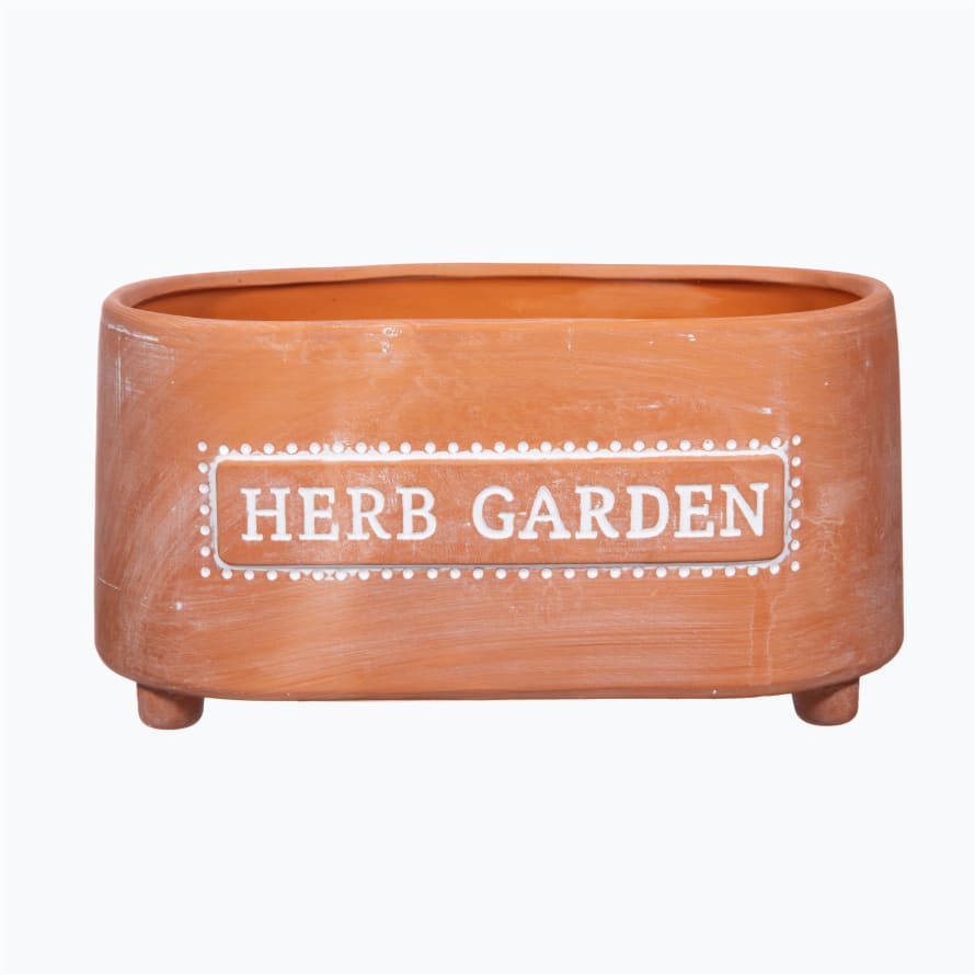 Sass & Belle  Herb Garden Terracotta Planter