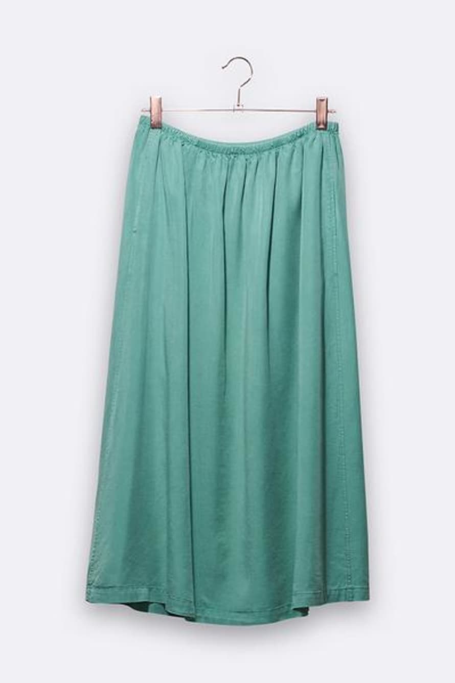 LOVE kidswear Linda Skirt In Emerald Green Tencel For Women