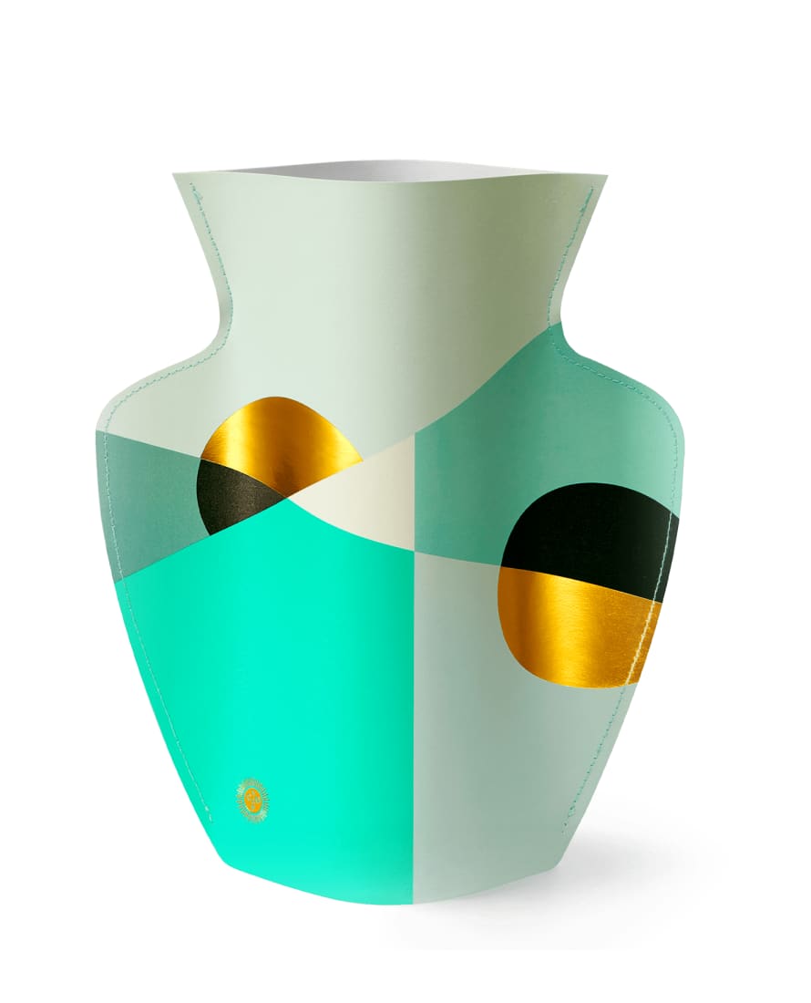 Octaevo Large Mint Paper Siena Vase