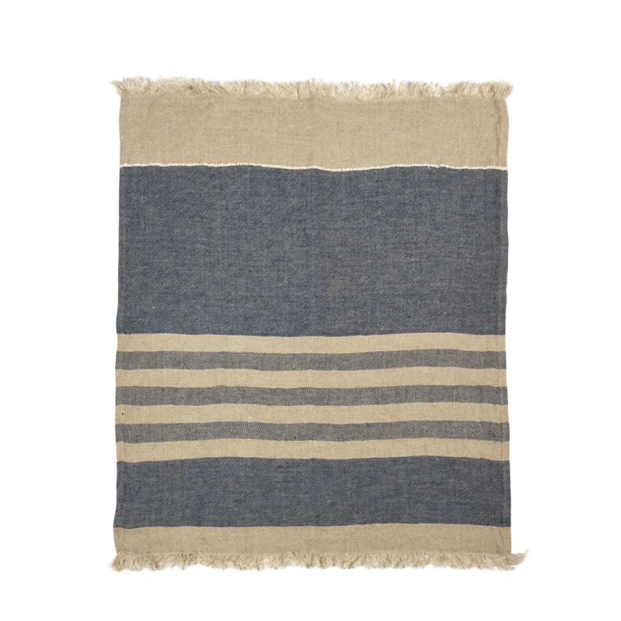 Libeco Medium Sea Stripe Linen Table Cloth