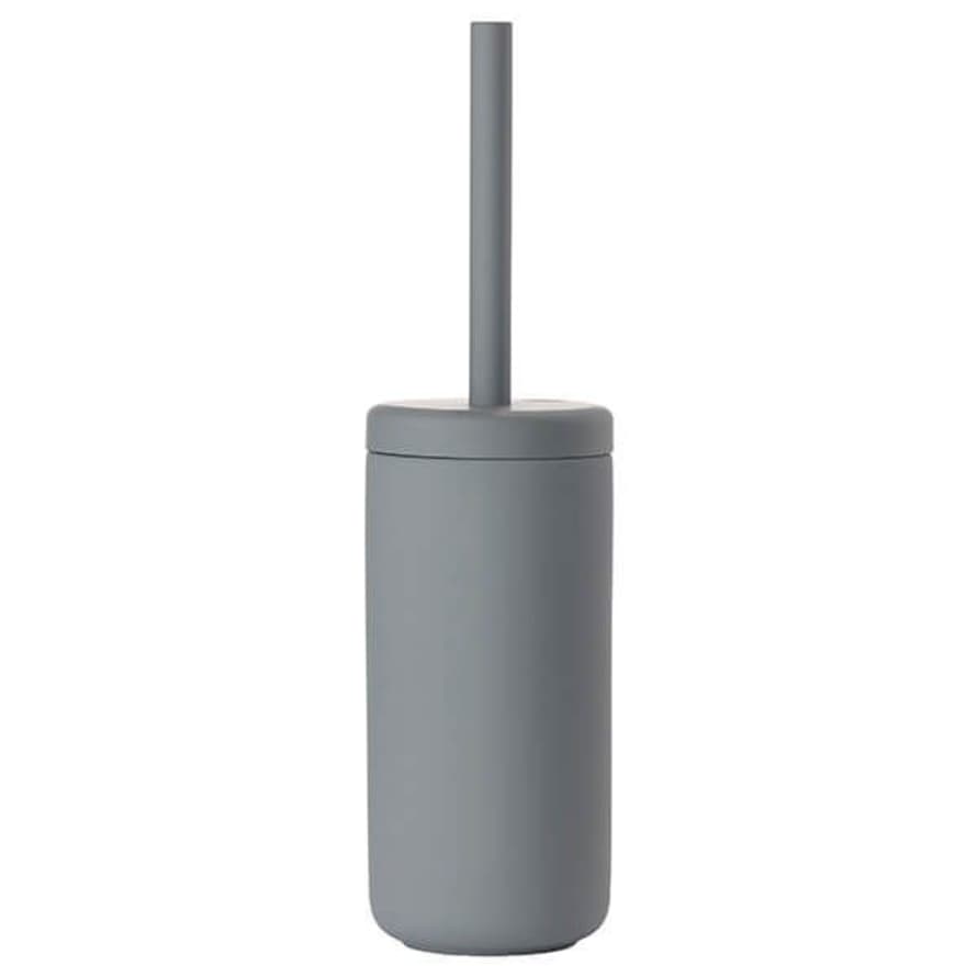Zone Denmark Super Soft Stoneware Toilet Brush In Anthracite Grey H38,7xdiameter 10 Cm