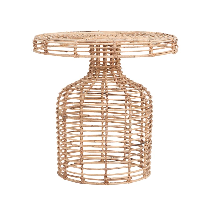 House Doctor Rattan Side Table Nature