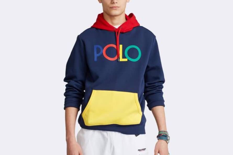 Polo Ralph Lauren Logo Double Knit Hoodie