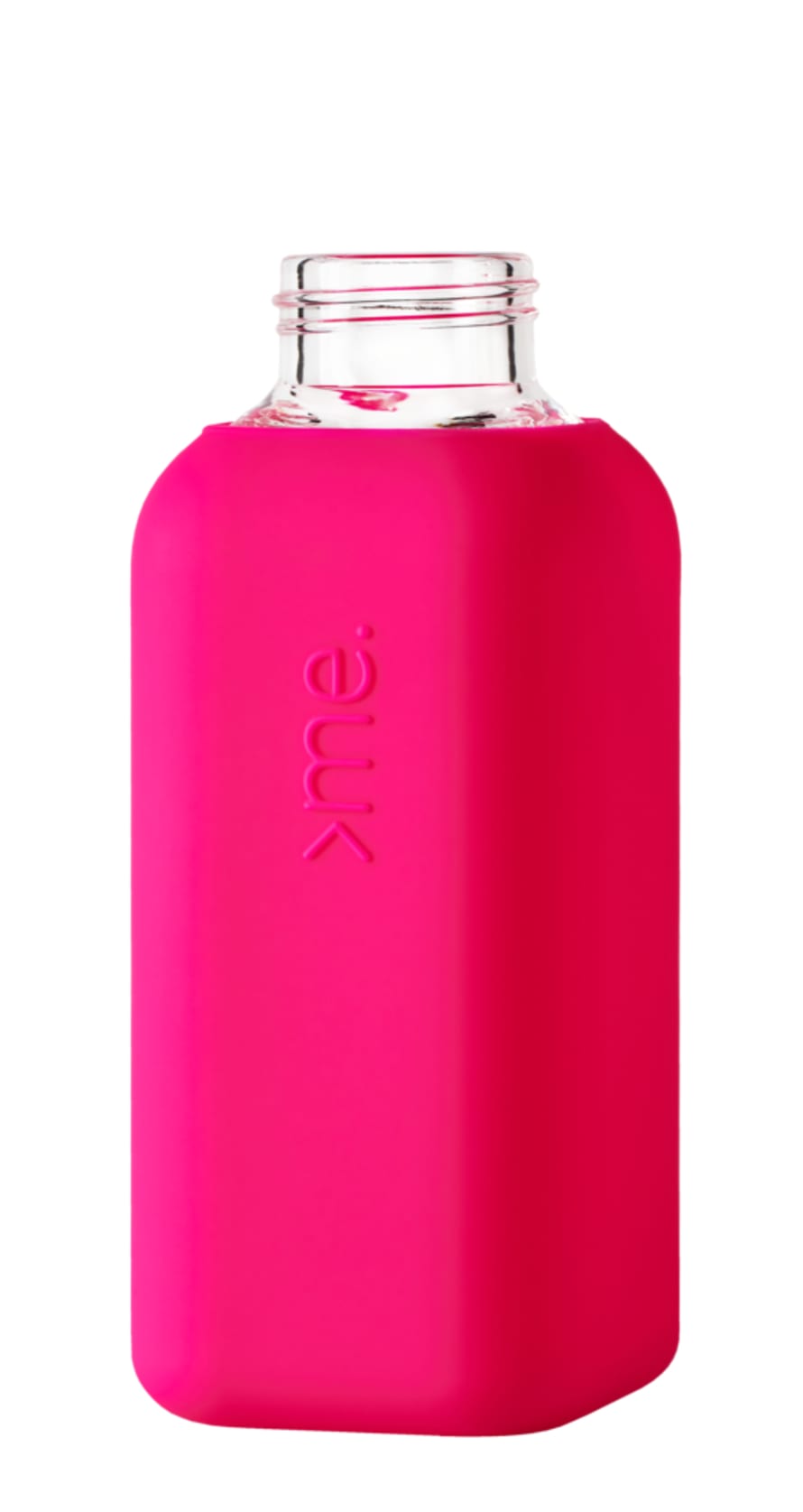 Squireme 500ml Pink Glass Bottle