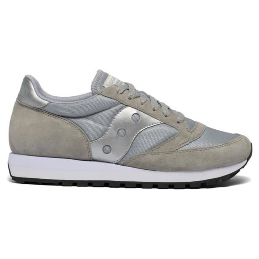 Saucony Originals Jazz 81 Trainers Shoes Grey Silver