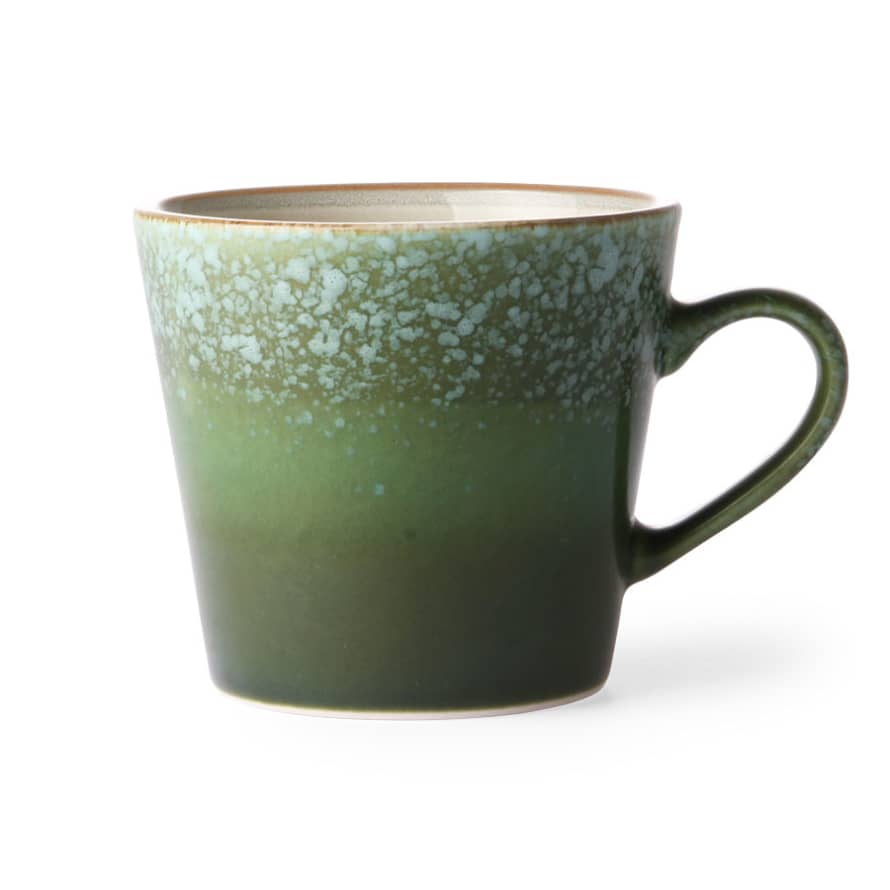 HK Living 70s Ceramics: Cappuccino Mug, Grass