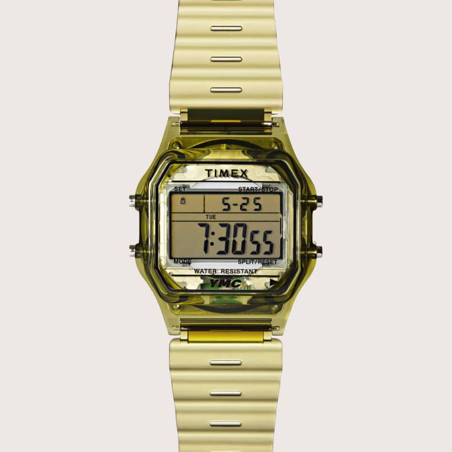 Timex X Ymc 25 Th Anniversary Digital Watch - Olive 