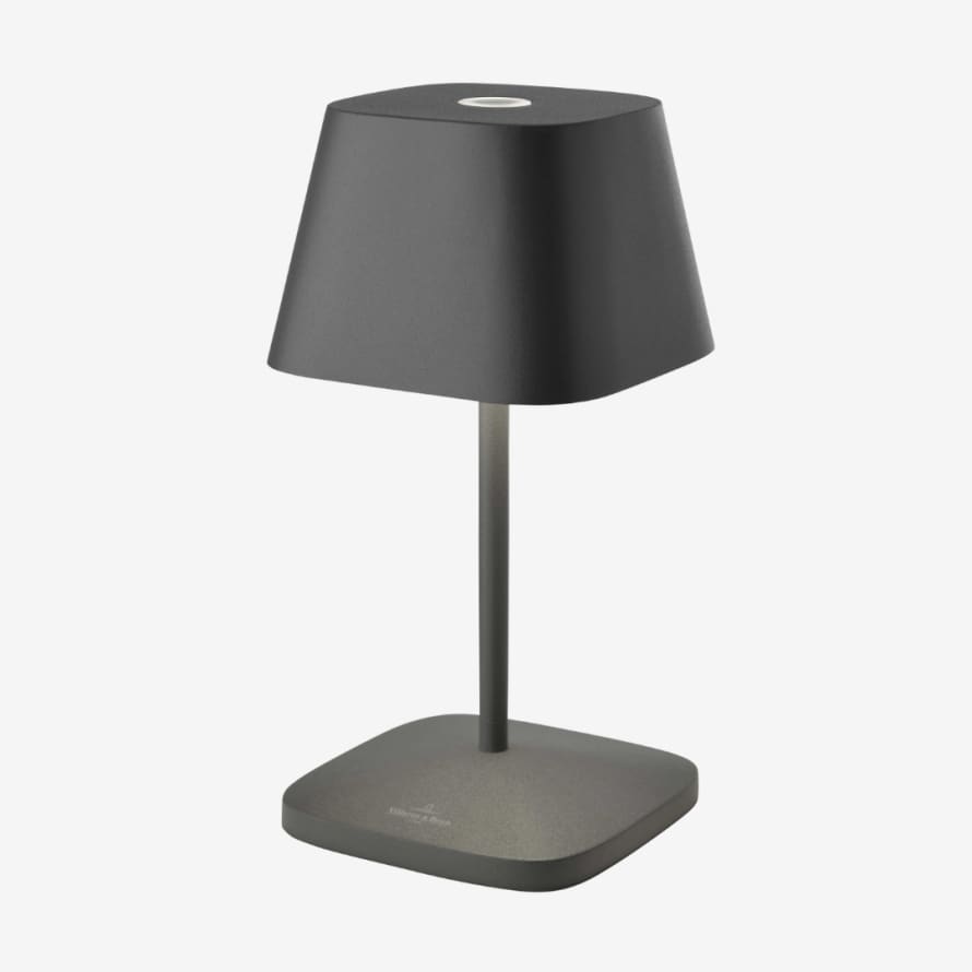 Villeroy & Boch Cordless Outdoor Table Lamp LED Neapel 2.0 - Anthracite
