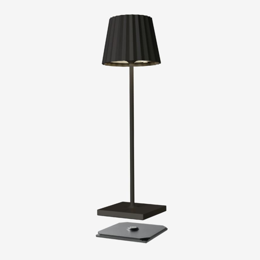Sompex Cordless Splashproof LED Garden Table Lamp Troll 2.0 Black