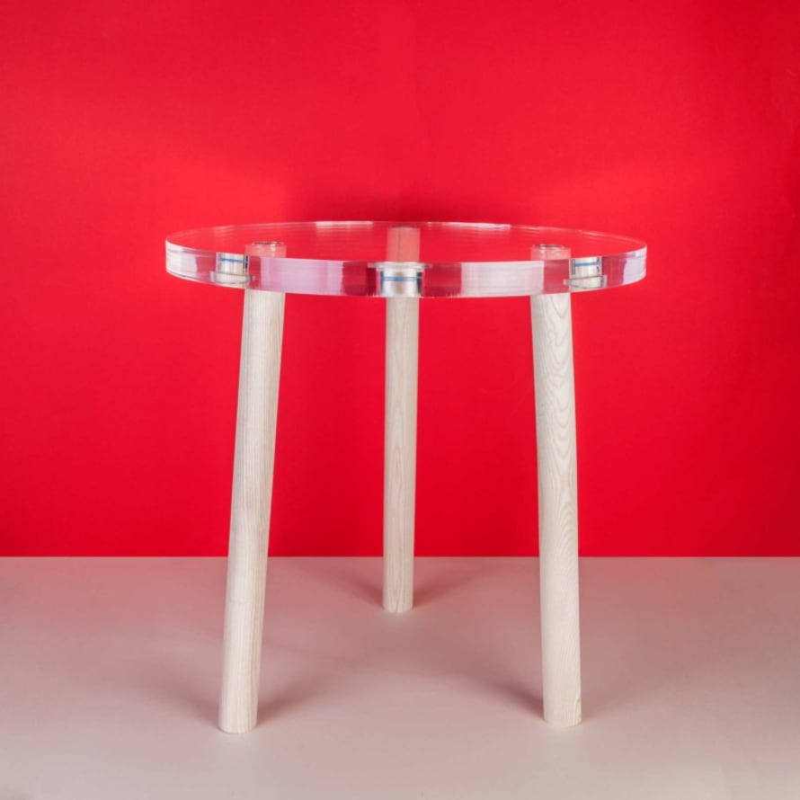 La Chaise Francaise Table Basse Plexiglass Hauteur 47 cm