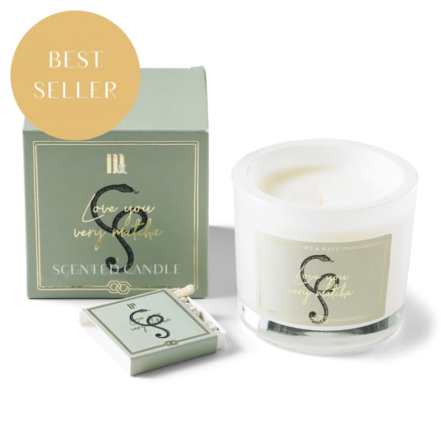 Me&Mats Very Matcha Luxury Scented Candle