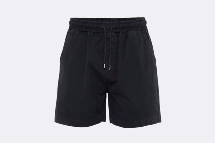 Colorful Standard Organic Twill Shorts Deep Black