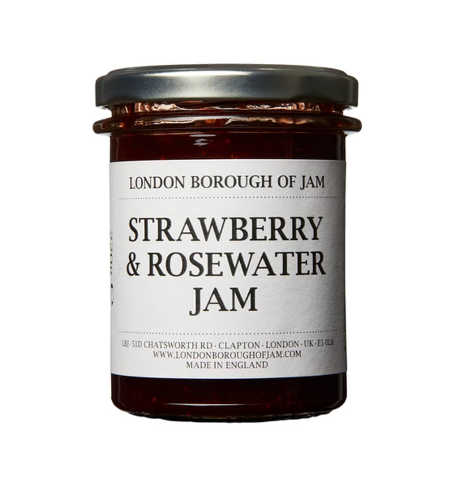 The London Borough of Jam Strawberry & Rosewater Jam