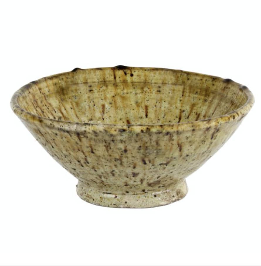 Household Hardware Bowl Conical Mustard