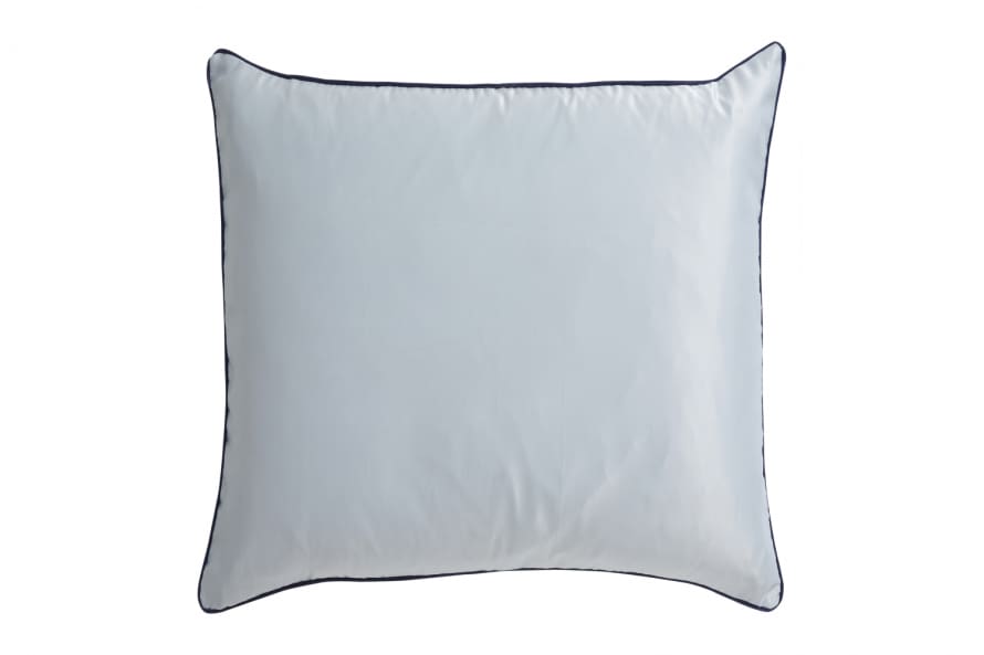 Nordal Light Blue Sateen Cushion Cover 50x50