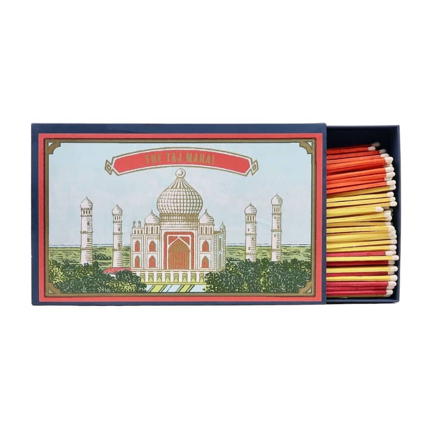 Archivist Taj Mahal Printed Giant Matchbox 