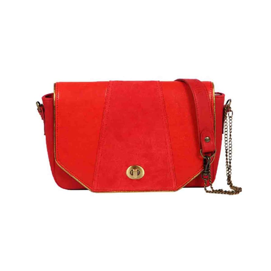 Antoinette Ameska Red Portofino Bag