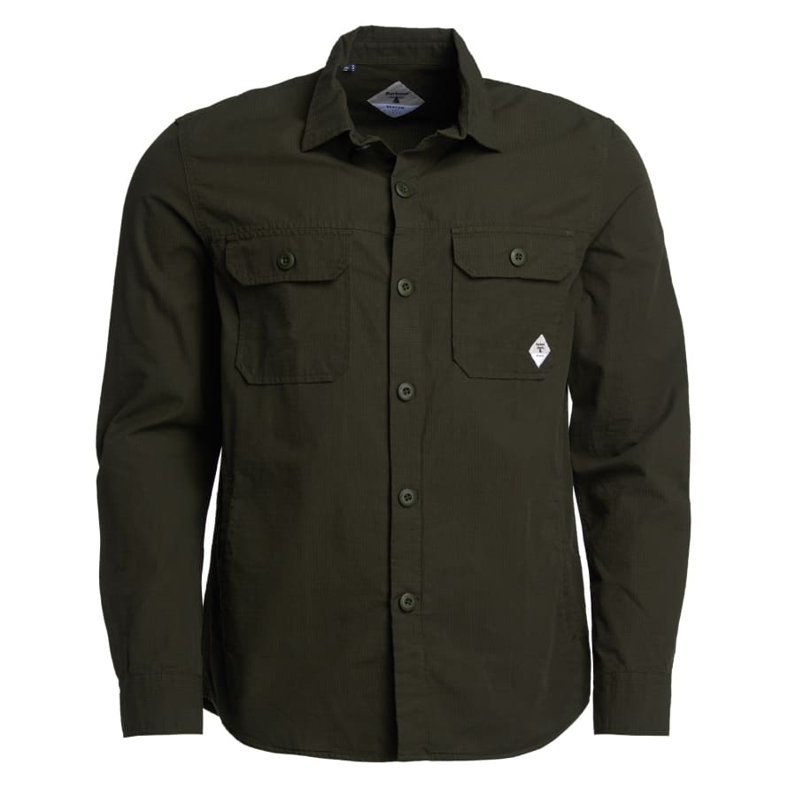 Barbour Beacon Beacon Overshirt - Ripstop Forest 