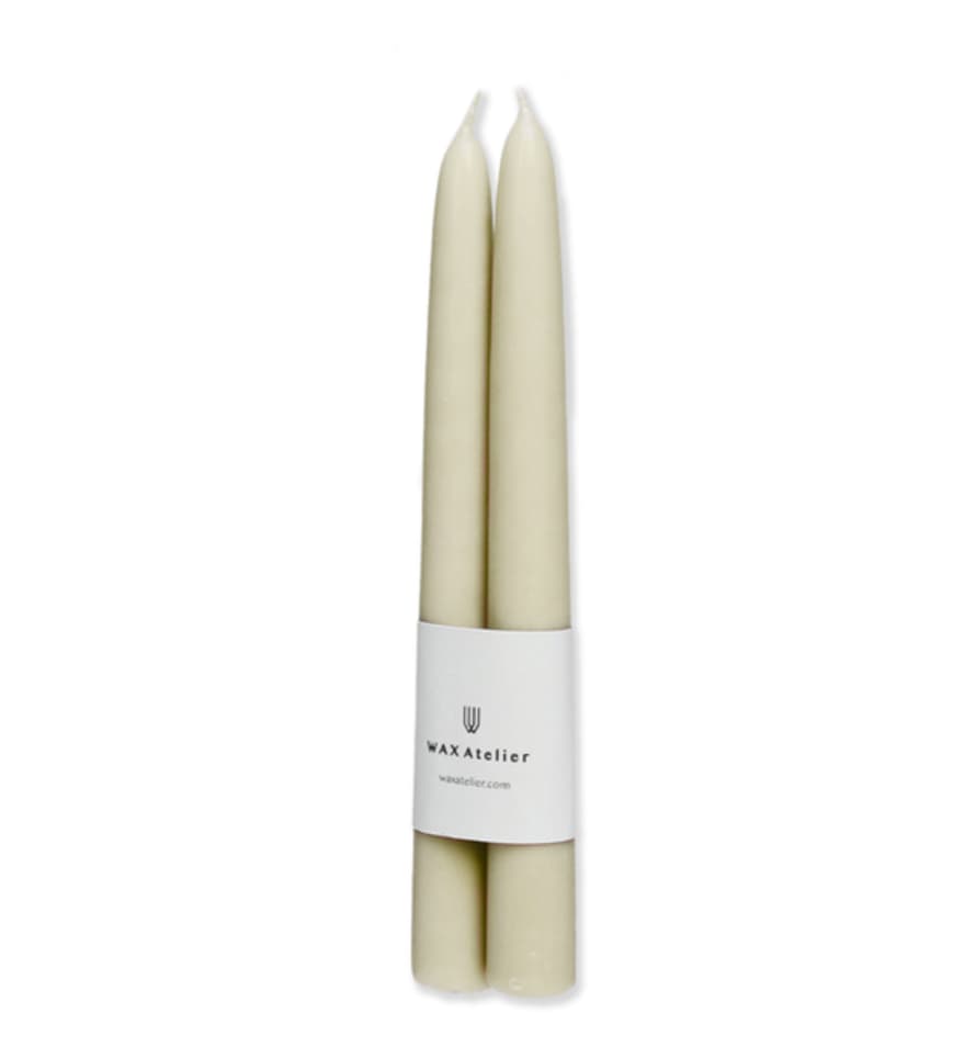 Wax Atelier Beeswax Dining Candles, Mothers Milk