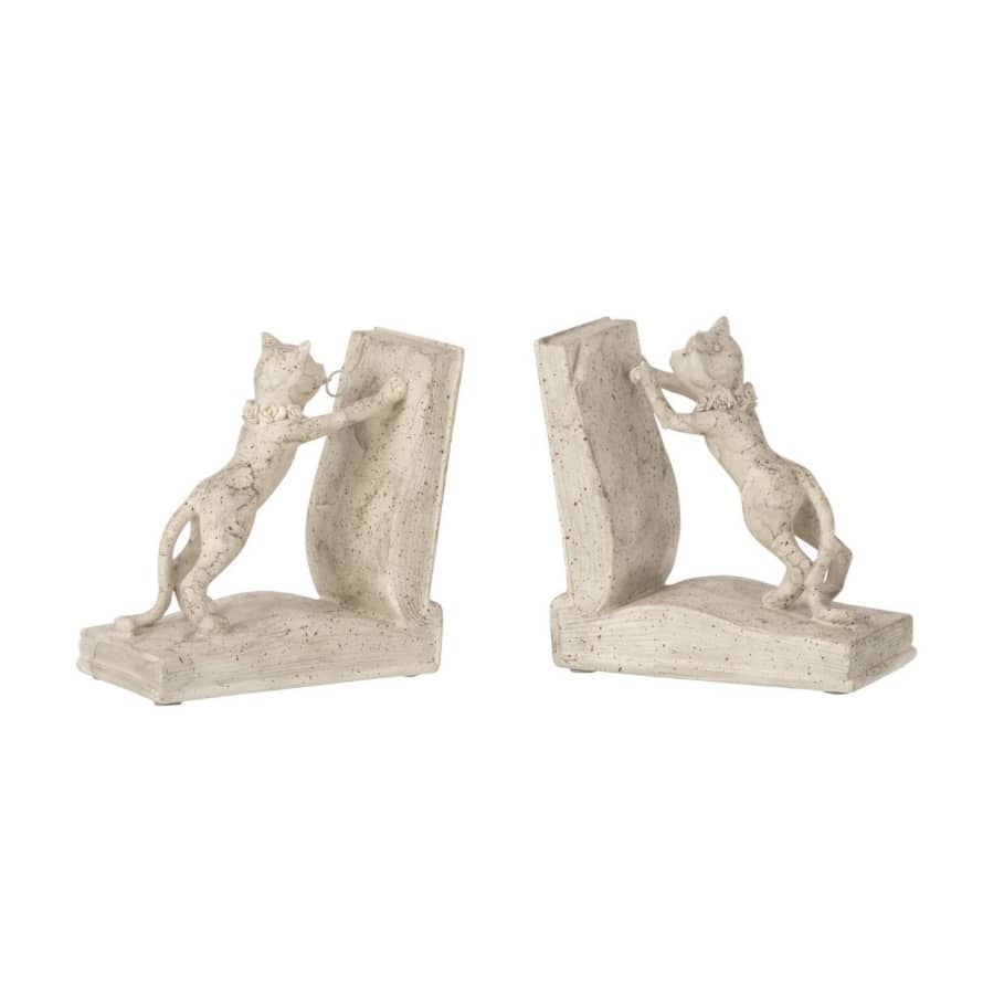 J-Line Bookend Cat on Book