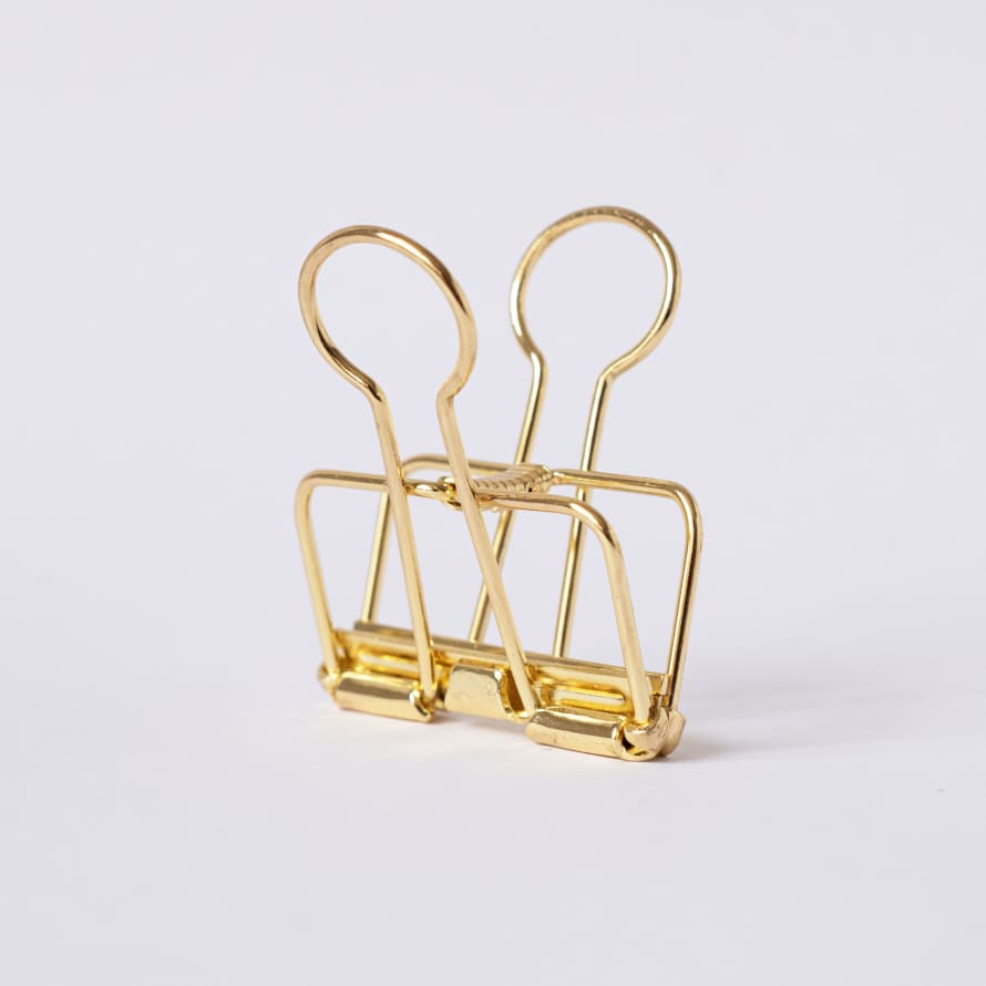 Monograph Gold Paper Clips