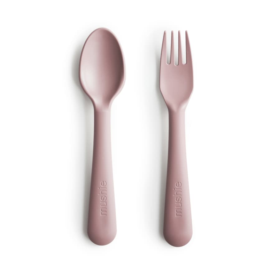 Mushie Blush Cutlery Set