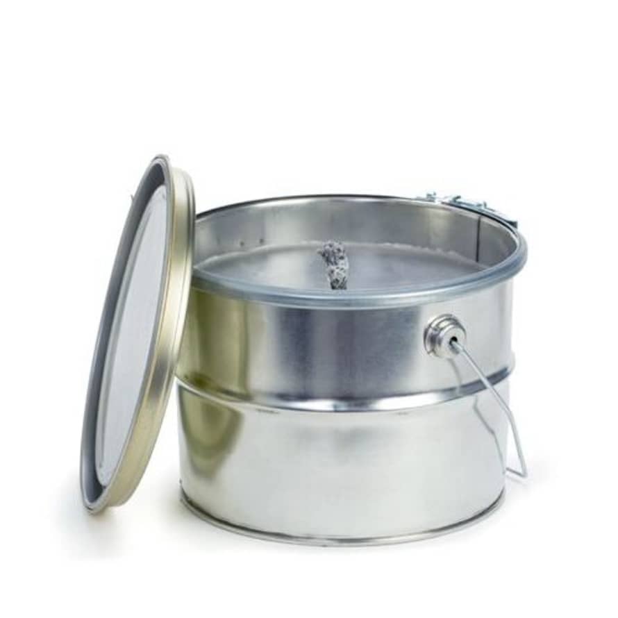 Rustik Lys Gray Outdoor Candle in Can
