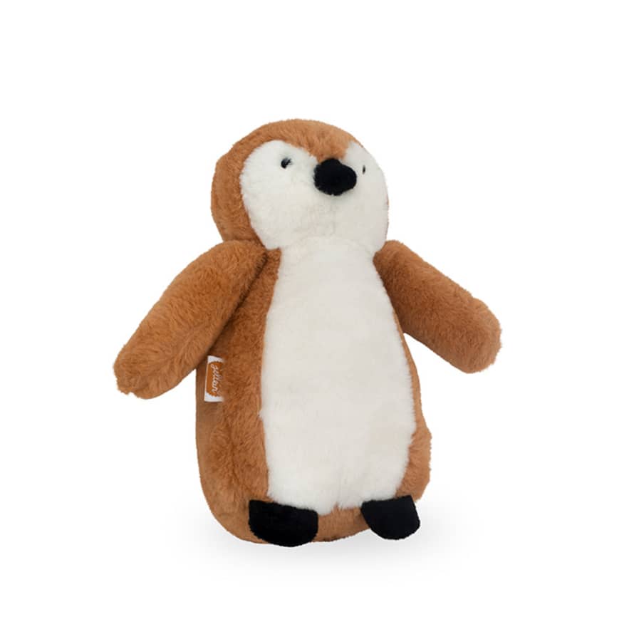 Jollein Caramel Penguin Hug Cuddly Toy