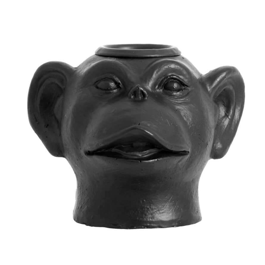 Nordal Palva Monkey Head Candleholder