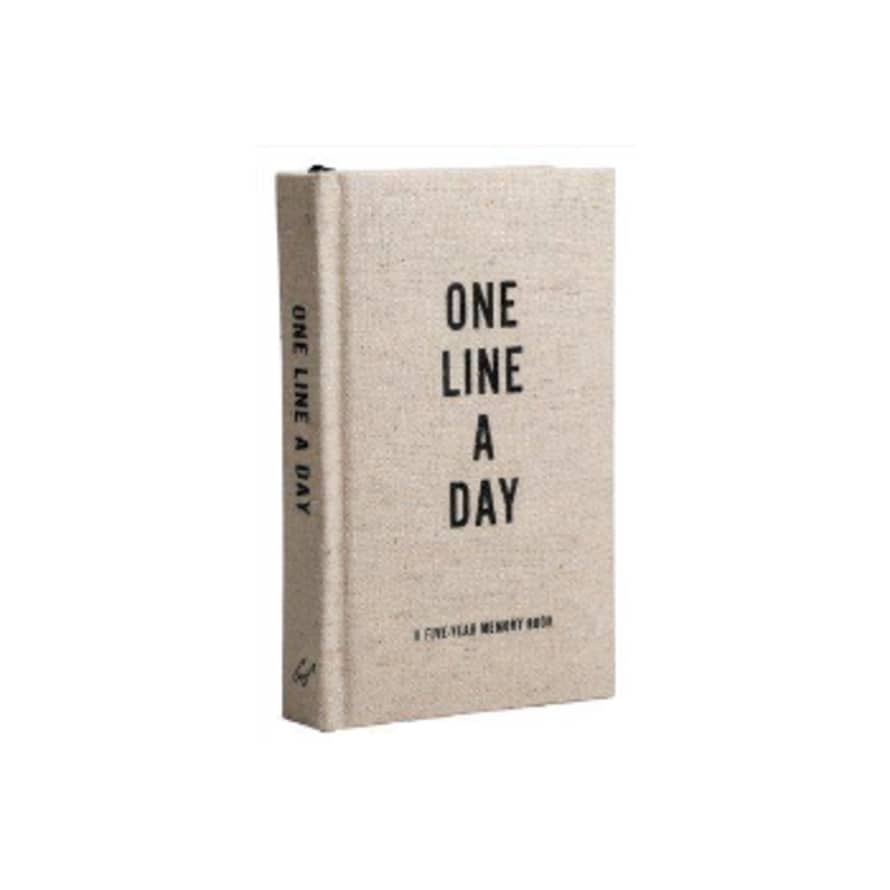 Abrams & Chronicle Books One Line a Day Canvas Diary
