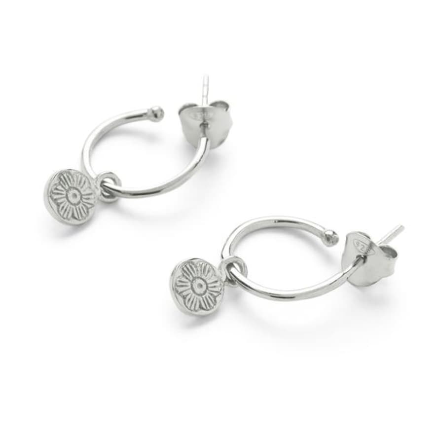 Just Keya Earrings Silver