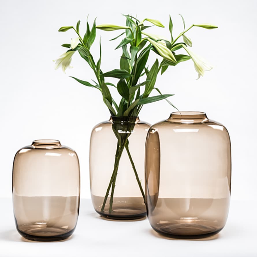 Dekocandle Bulb Vase Mocha (LARGE)