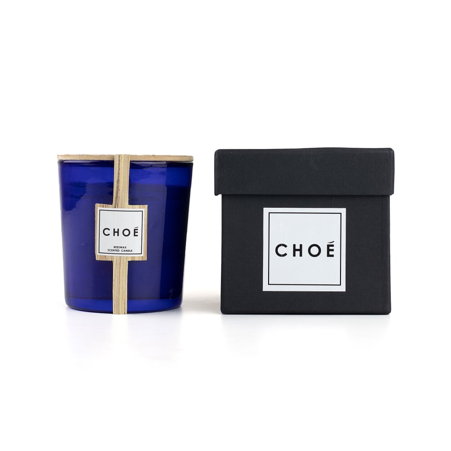 Choé Candles Soy Beeswax Amber Scented Candle