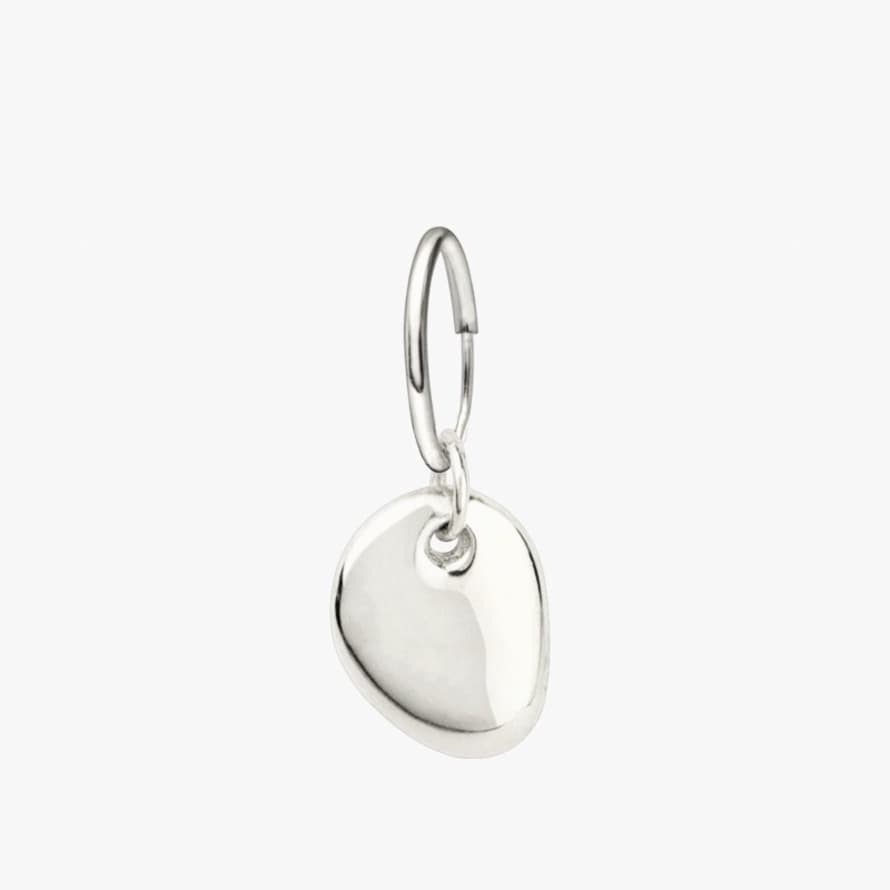 Wildthings Collectables Silver Pebble Earrings