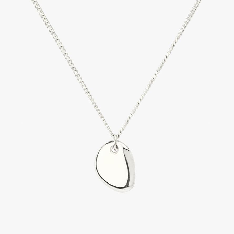 Wildthings Collectables Silver Pebble Necklace