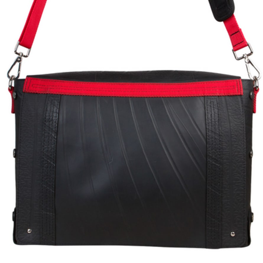 PAGURO Recycled Rubber Satchel