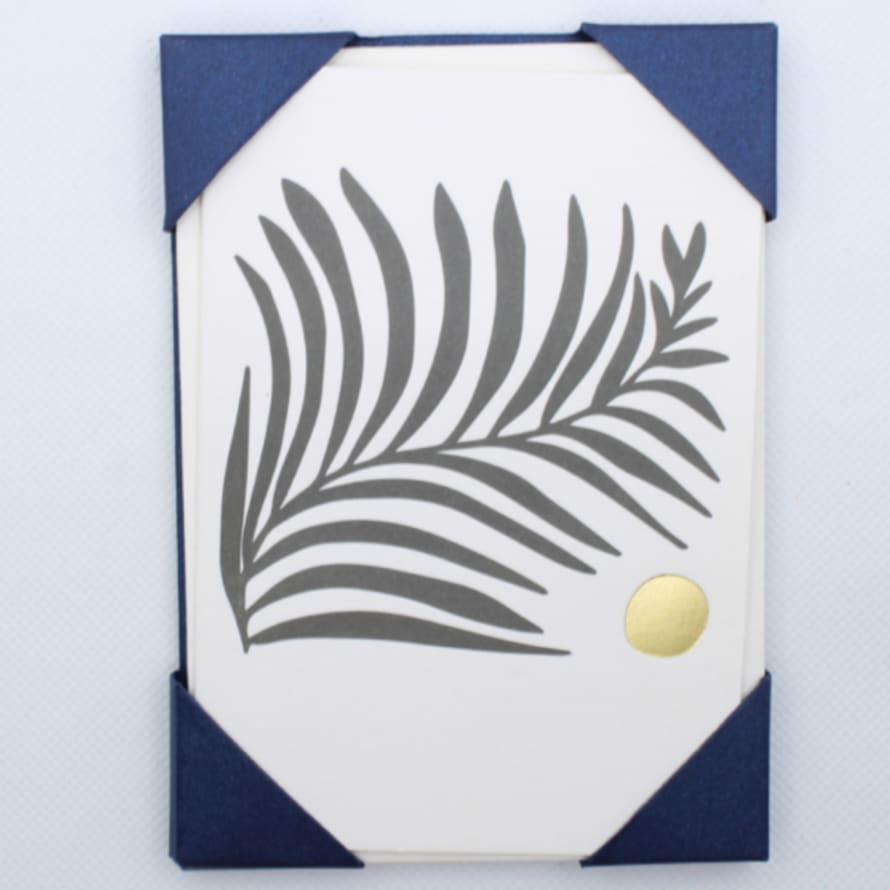 Archivist White Fern Cards Pack Of 5