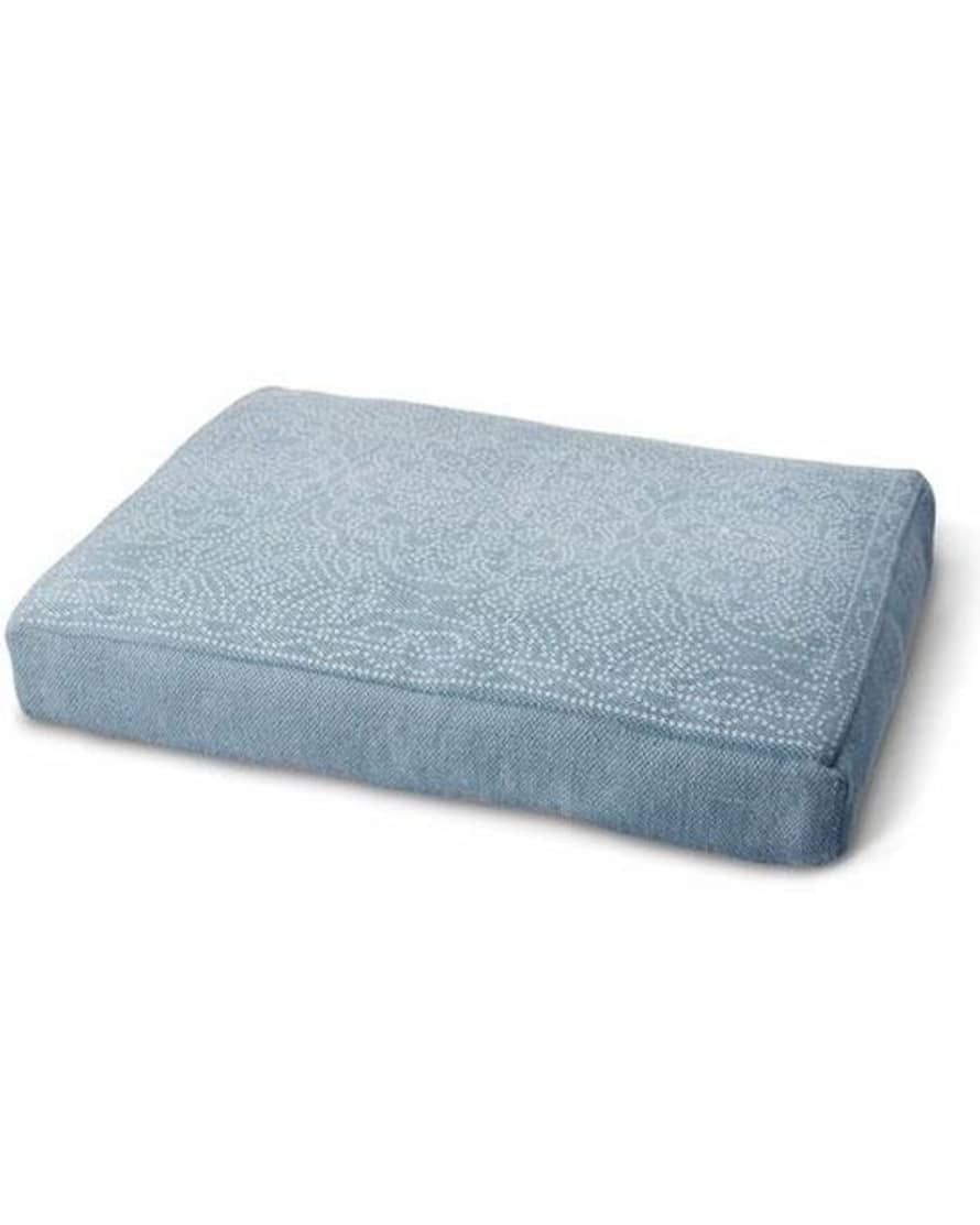 Phoenox Textiles Woven Dog Bed Denim Blue