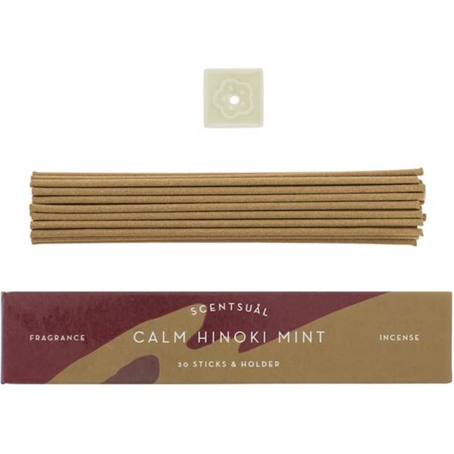 Typhoon Scentsual Incense Sticks Calm Hinoki Mint