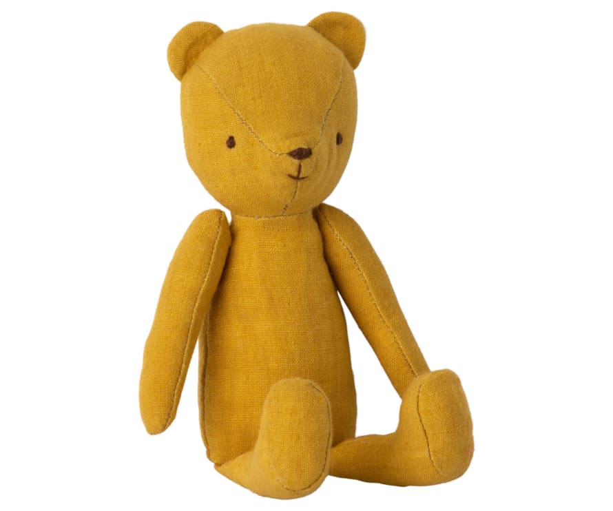 Maileg Yellow Junior Teddy