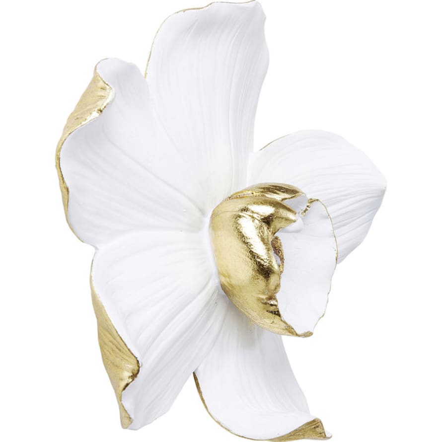 Kare Design White Orchid Wall Decoration