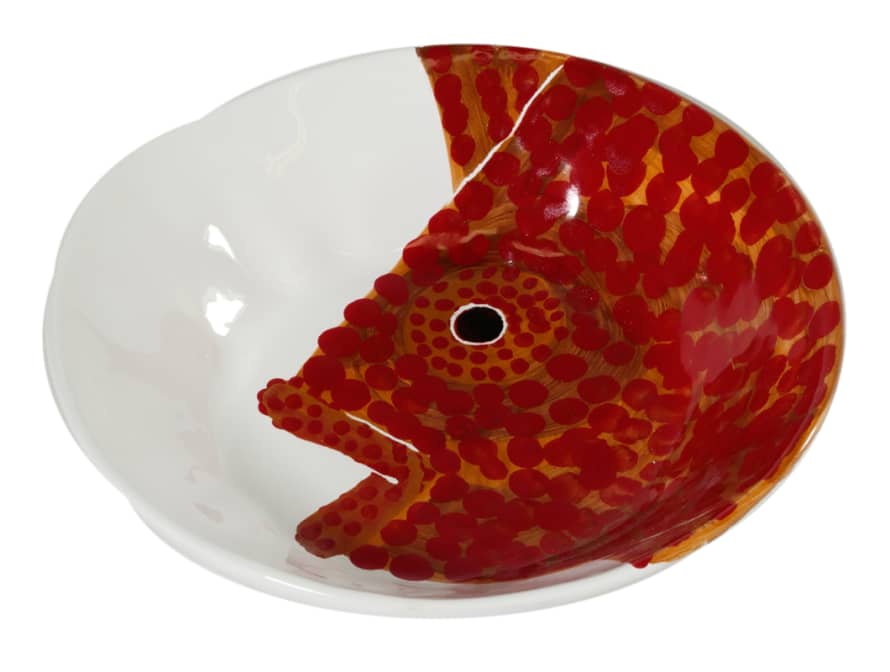 Virginia Casa Handmade Ceramic Fish Dish