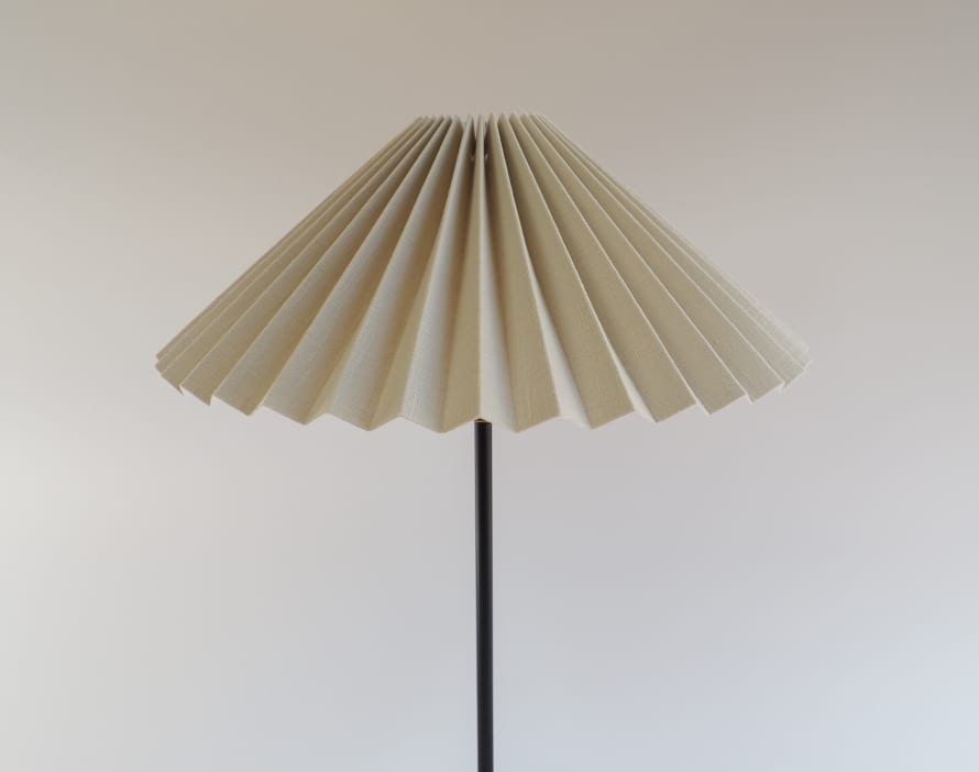Ceau Store Buttermilk Pleated Table Lampshade