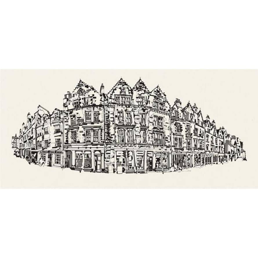 Susie Wright The Grassmarket Hand Pulled Screen Print