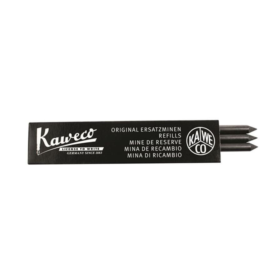 Kaweco Box of 3 Pencil Leads 5,6mm 5B