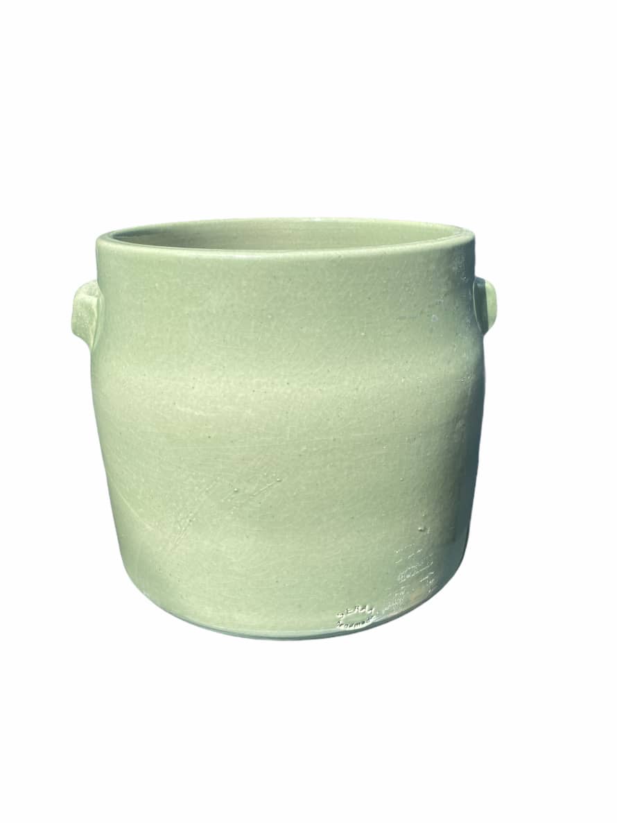 Botanical Boys Green Tabor Pot