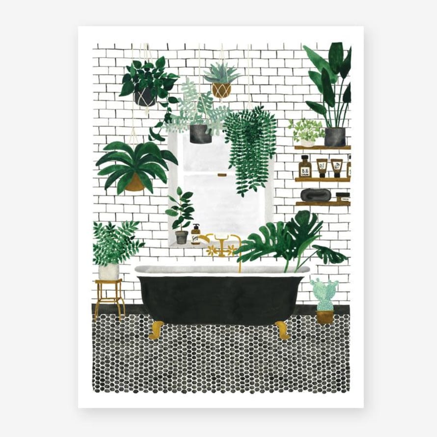 All The Ways To Say Bathroom Botanical Print Super Large