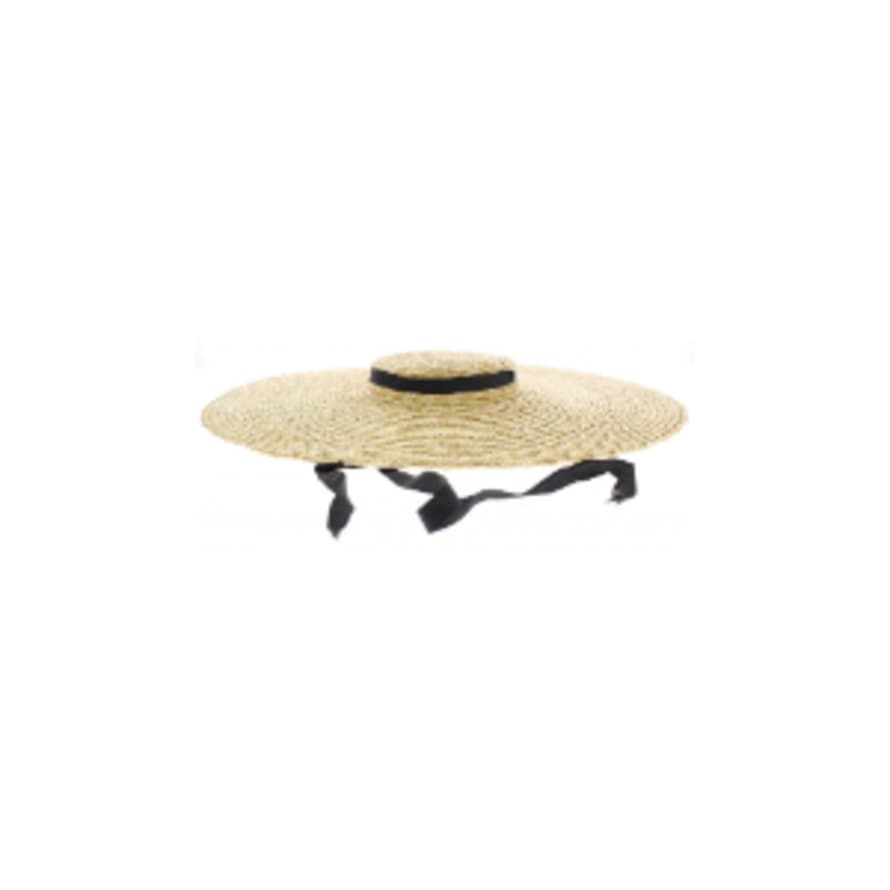 Pompon Bazar Traditional Straw Hat from Provence
