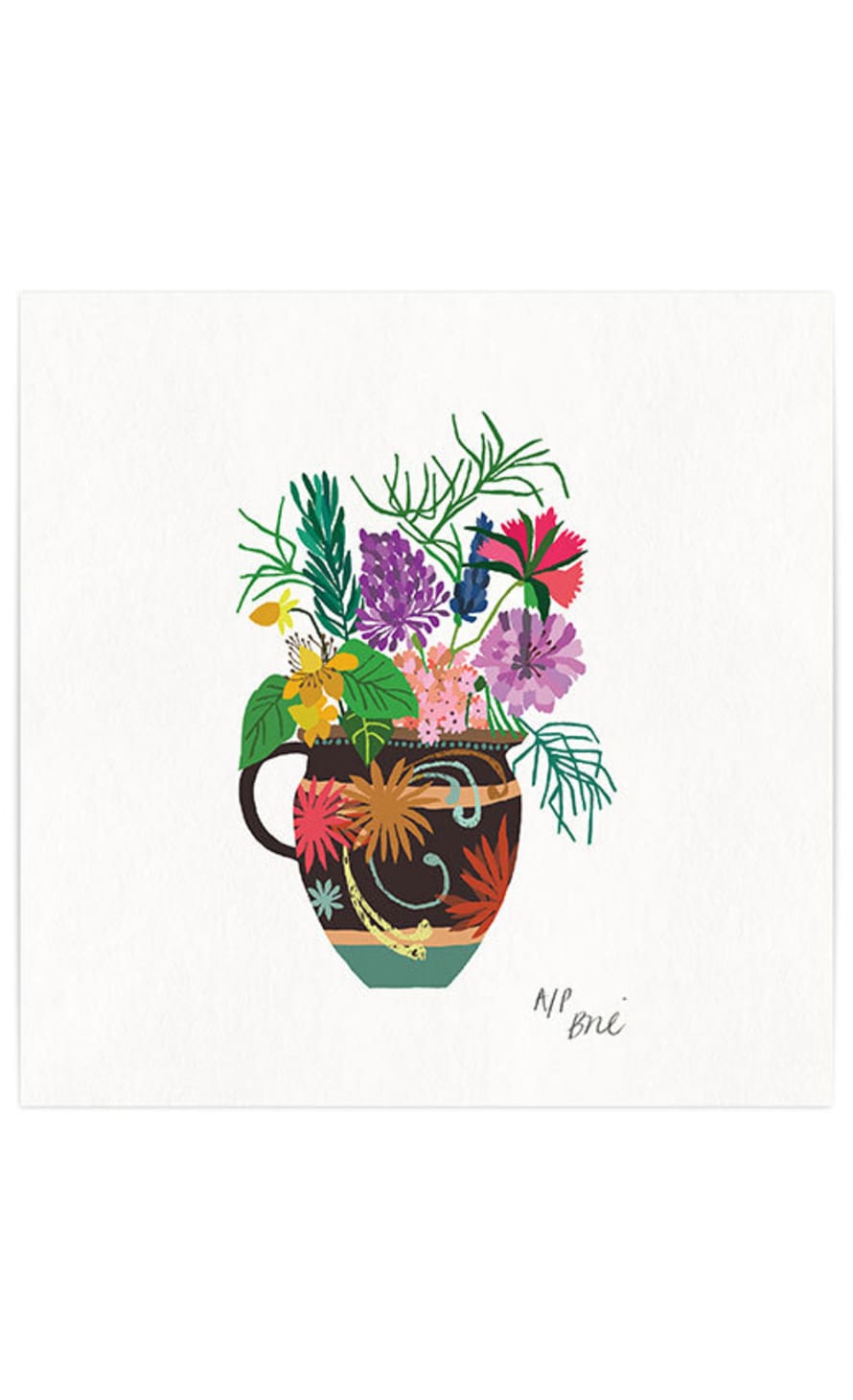 Brie Harrison  Gardener's Vase Limited Edition Giclee Print