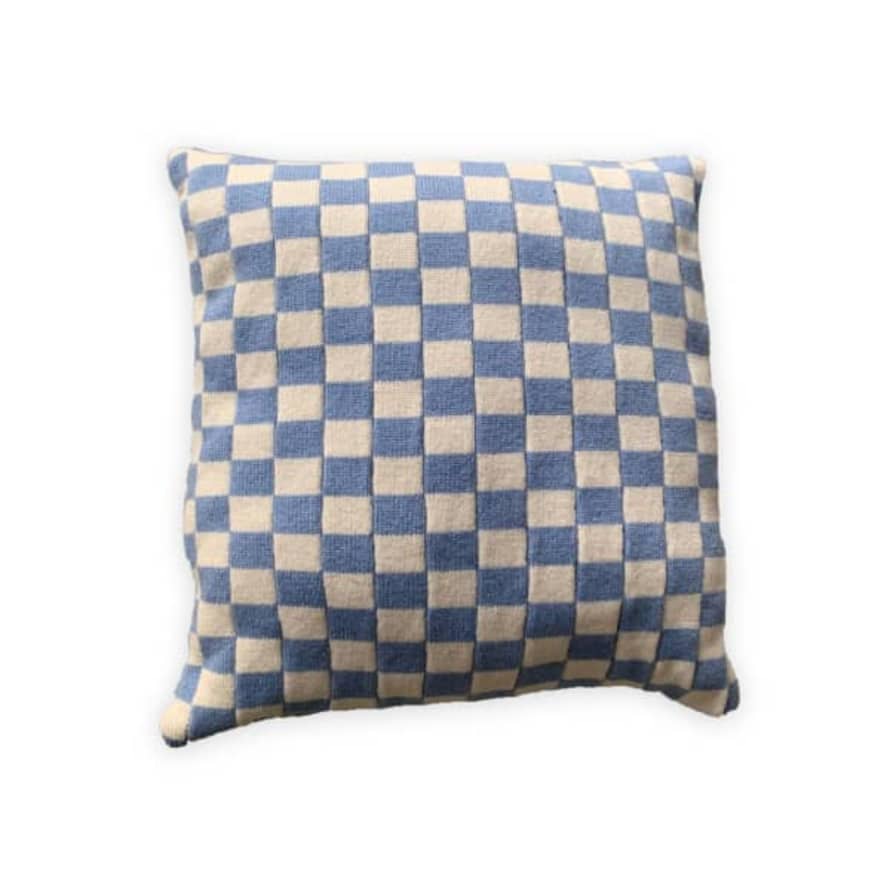 Goods of May Large Blue Sidney Cushion